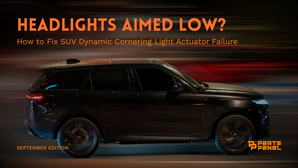 Headlights Aimed Low? How to Fix SUV Dynamic Cornering Light Actuator Failure