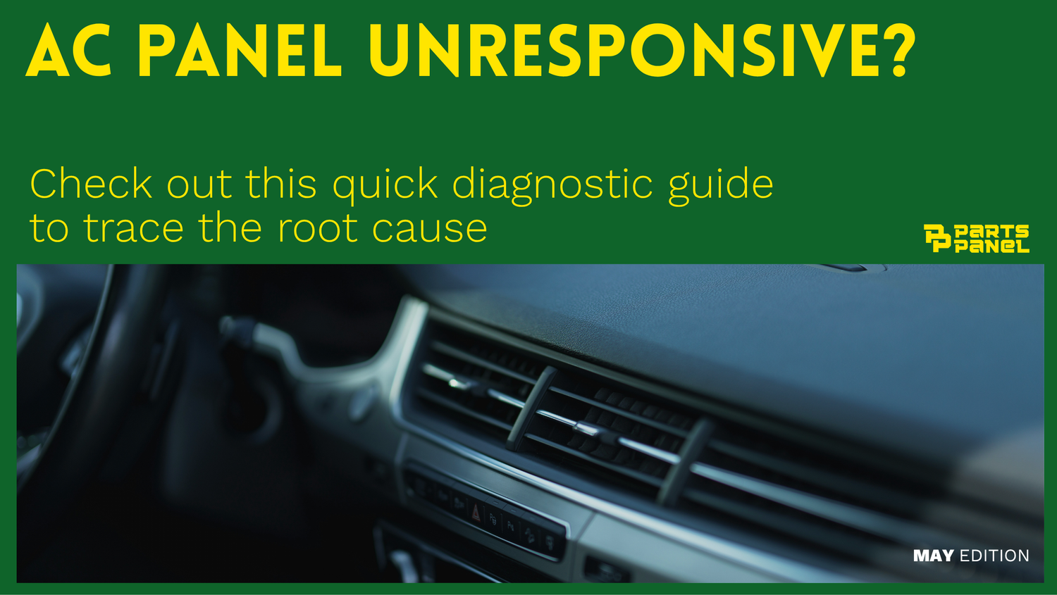 Why is Your Car’s AC Control Panel Unresponsive? Diagnostics & Fixes