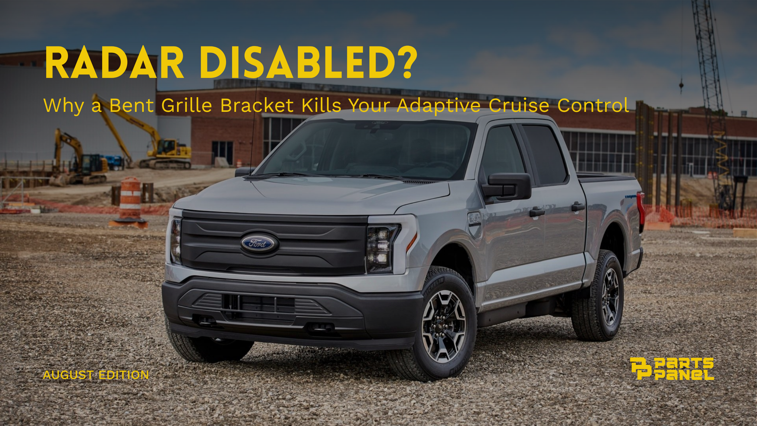 Radar Disabled? Why a Bent Grille Bracket Kills Your Adaptive Cruise Control