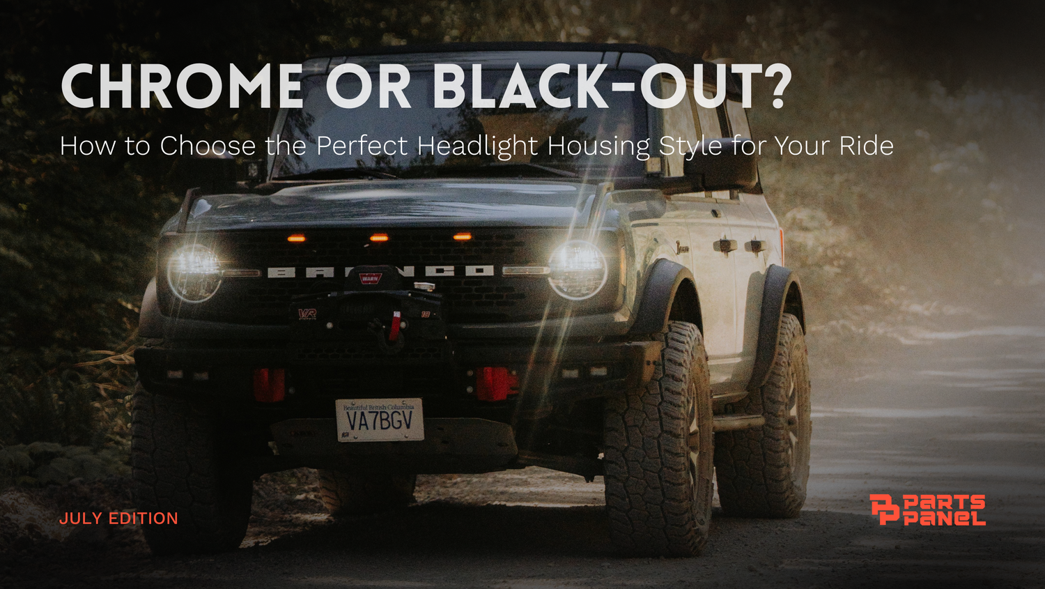 Chrome or Black-Out? How to Choose the Perfect Headlight Housing Style for Your Ride