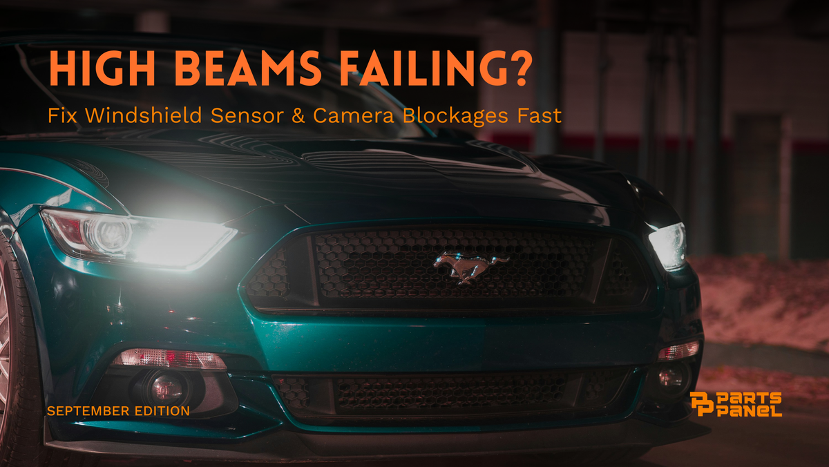 High Beams Failing? Fix Windshield Sensor & Camera Blockages Fast