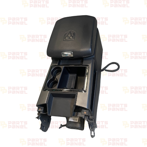 2013 - 2024 RAM 1500 CENTER CONSOLE WITHOUT REAR HEATED SEAT SWITCH BLACK