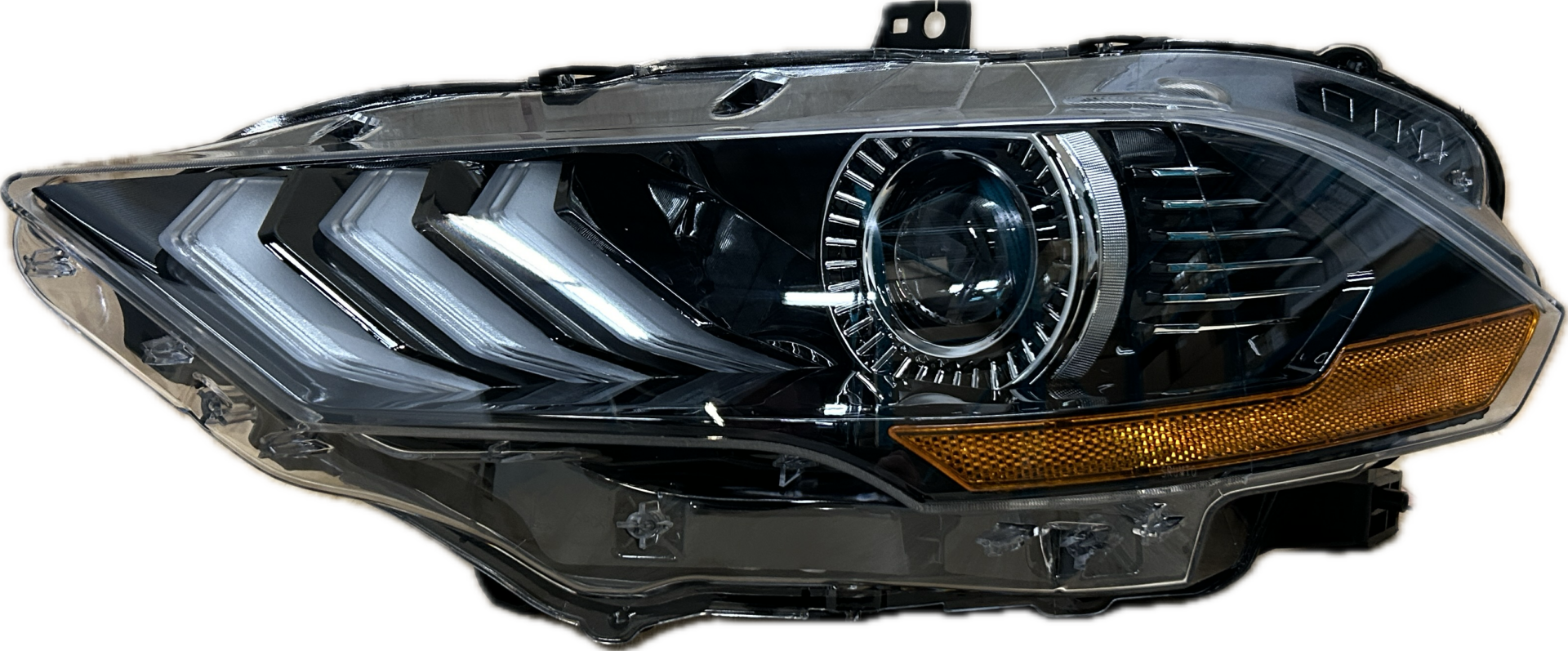 2018-2023 FORD MUSTANG DRIVER SIDE LEFT HAND LED HEADLIGHT ASSEMBLY