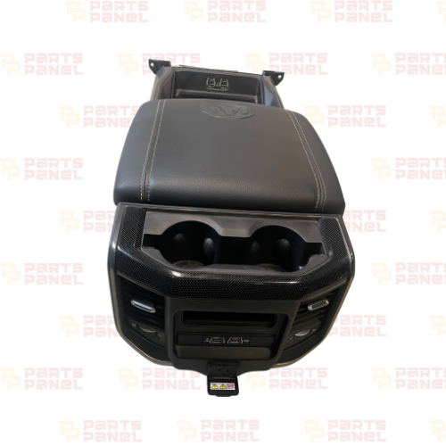 2019 - 2024 RAM 1500 NEW STYLE 5TH GENERATION CENTER CONSOLE BLACK