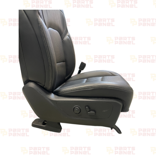 2019 - 2024 RAM 1500 NEW STYLE 5TH GENERATION FRONT PASSENGER SIDE LEATHER SEAT BLACK