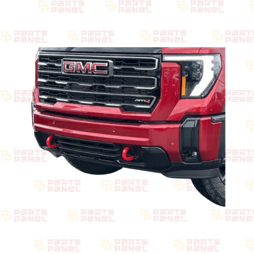 2023 - 2025 GMC SIERRA DENALI 2500 : 3500 HD FRONT BUMPER WITH SENSORS WITH FOG LIGHTS COMPLETE ASSEMBLY 85660153