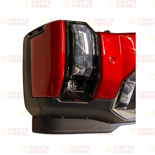 2023 - 2025 GMC SIERRA DENALI 2500 : 3500 HD FRONT BUMPER WITH SENSORS WITH FOG LIGHTS COMPLETE ASSEMBLY 85660153