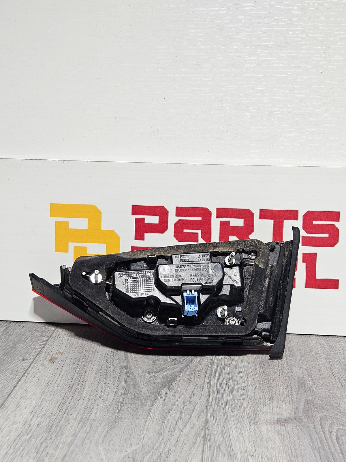 2017-2020 AUDI A3 INNER TAIL LIGHT ASSEMBLY OEM LEFT DRIVER SIDE.