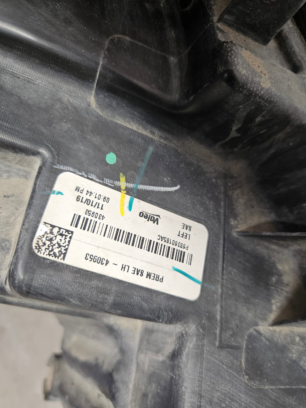 2019-2024 RAM 2500/3500 DRIVER SIDE LED HEADLIGHT OEM USED P68360185AC