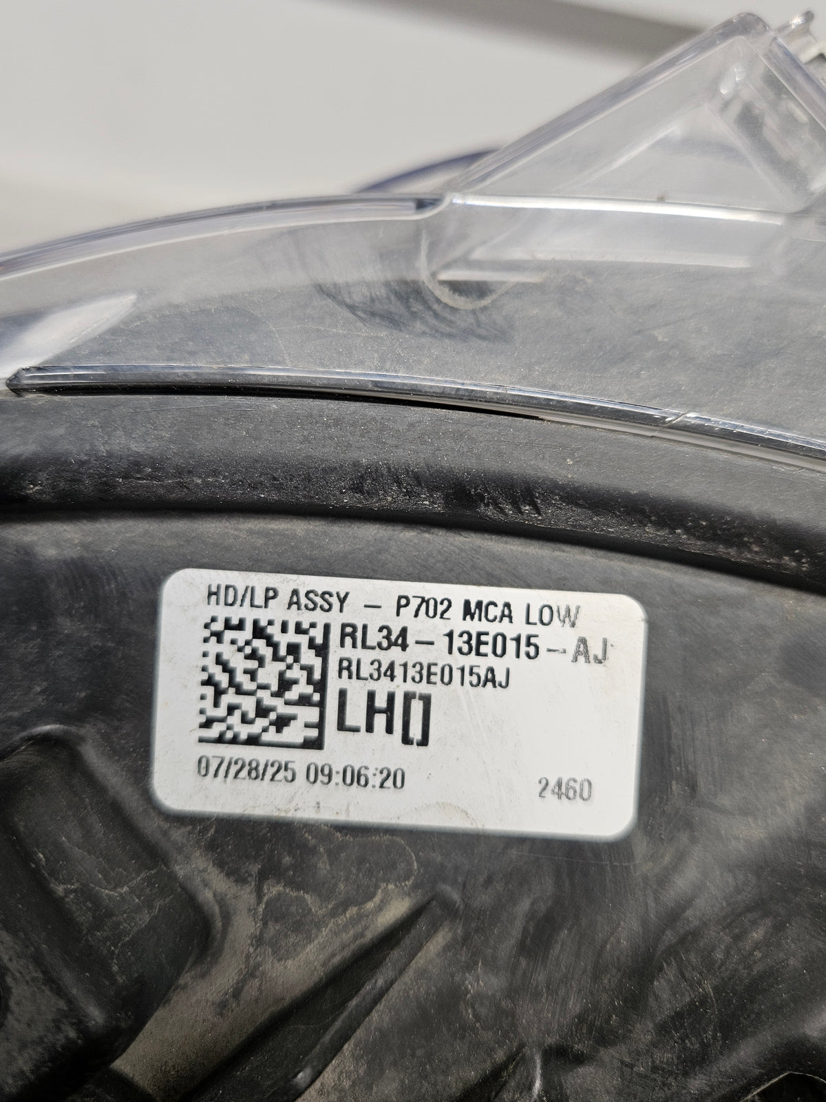 2024-2026 FORD F-150 DRIVER SIDE LED HEADLIGHT RL34-13E015-AJ OEM USED.