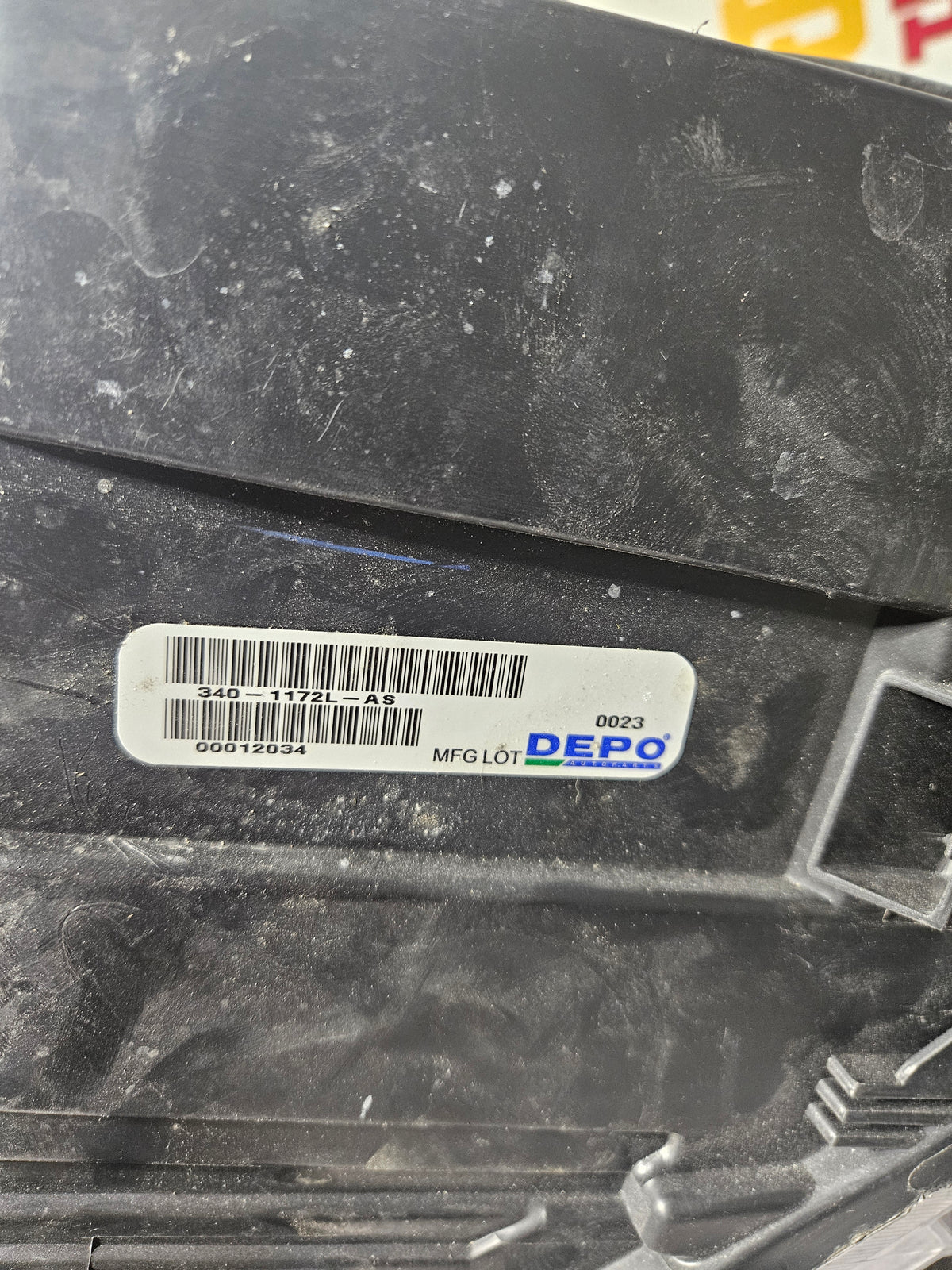 2019-2025 MERCEDES BENZ SPRINTER 1500-3500 HALOGEN DRIVER SIDE HEADLIGHT  340-1172L-A8