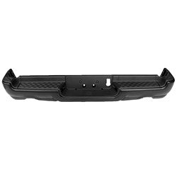 2019 - 2024 RAM 1500 BUMPER REAR ASSY PRIMED DUAL EXHAUST W/PAD WITHOUT SENSOR EXCLUDE REBEL/TRX CH1103139 68404389AB