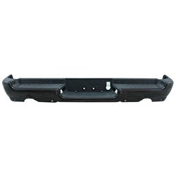 2019 - 2024 RAM 1500 BUMPER REAR ASSY PRIMED DUAL EXHAUST W/ADVANCED PARK/SENSOR EXCLUDE REBEL/TRX CH1103161 68404438AB