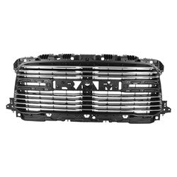 2019 - 2024 RAM 2500 / 3500 GRILLE FRONT CHROME BILLET TYPE USE WITH NOSTRILS WITHOUT MOLDINGS LARAMIE MODELS CH1200442 68443922AA