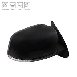 2011 - 2022 DODGE DURANGO PASSENGER SIDE POWER DOOR MIRROR CH1321419 5SH46TZZAG