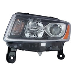 2014 - 2016 JEEP GRAND CHEROKEE DRIVER SIDE HALOGEN HEADLIGHT ASSEMBLY CAPA CH2502247C 68110997AF