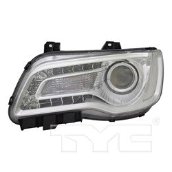 2018 - 2023 CHRYSLER 300 DRIVER SIDE HALOGEN HEADLIGHT ASSEMBLY CH2502322 68402947AA