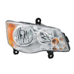 2011 - 2020 DODGE CARAVAN / RAM CARGO VAN / CHRYSLER TOWN AND COUNTRY PASSENGER SIDE QUAD HALOGEN HEADLIGHT ASSEMBLY CH2503192V 5113336AI
