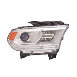 2014 - 2015 DODGE DURANGO PASSENGER SIDE HALOGEN HEADLIGHT ASSEMBLY CAPA CH2503256C 68188730AI