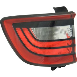 2014 - 2025 DODGE DURANGO DRIVER SIDE OUTER TAIL LIGHT ASSEMBLY CAPA CH2800206C 68272127AC