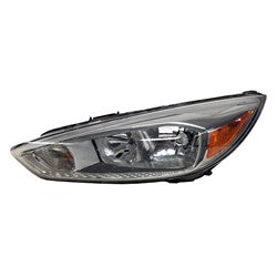 2015 - 2018 FORD FOCUS DRIVER SIDE HALOGEN HEADLIGHT ASSEMBLY FO2502339U F1EZ13008E