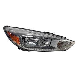 2015 - 2018 FORD FOCUS PASSENGER SIDE HALOGEN HEADLIGHT ASSEMBLY FO2503339U F1EZ13008A