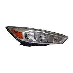 2015 - 2018 FORD FOCUS PASSENGER SIDE HALOGEN HEADLIGHT ASSEMBLY FO2503340 F1EZ13008C