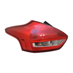 2015 - 2018 FORD FOCUS DRIVER SIDE BULB TYPE TAIL LIGHT ASSEMBLY FO2800245 F1EZ13405Z