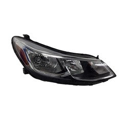 2016 - 2019 CHEVY CRUZE SEDAN / HATCHBACK PASSENGER SIDE HALOGEN HEADLIGHT ASSEMBLY GM2503428 84346646
