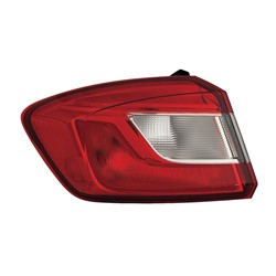 2017 - 2019 CHEVY CRUZE SEDAN DRIVER SIDE OUTER TAIL LIGHT ASSEMBLY CAPA GM2804140C 84332798