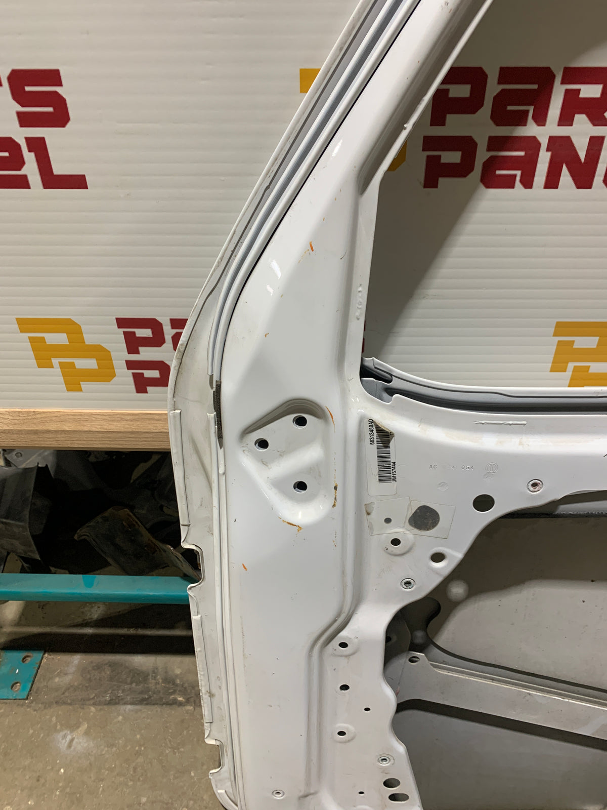 2018-2025 JEEP WRANGLER PASSENGER SIDE FRONT DOOR OEM USED
