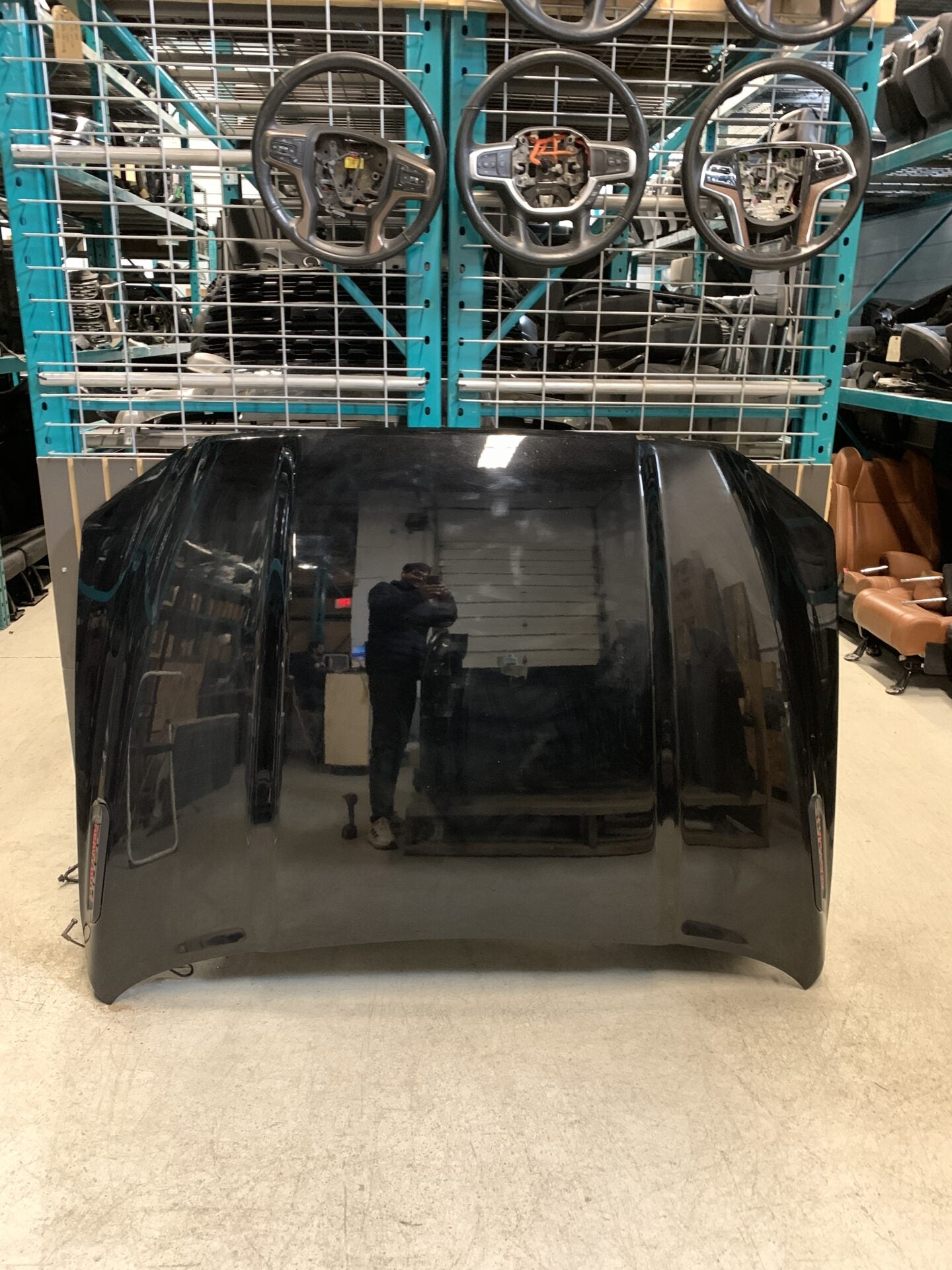 2019 - 2024 RAM 2500 BLACK HOOD OEM