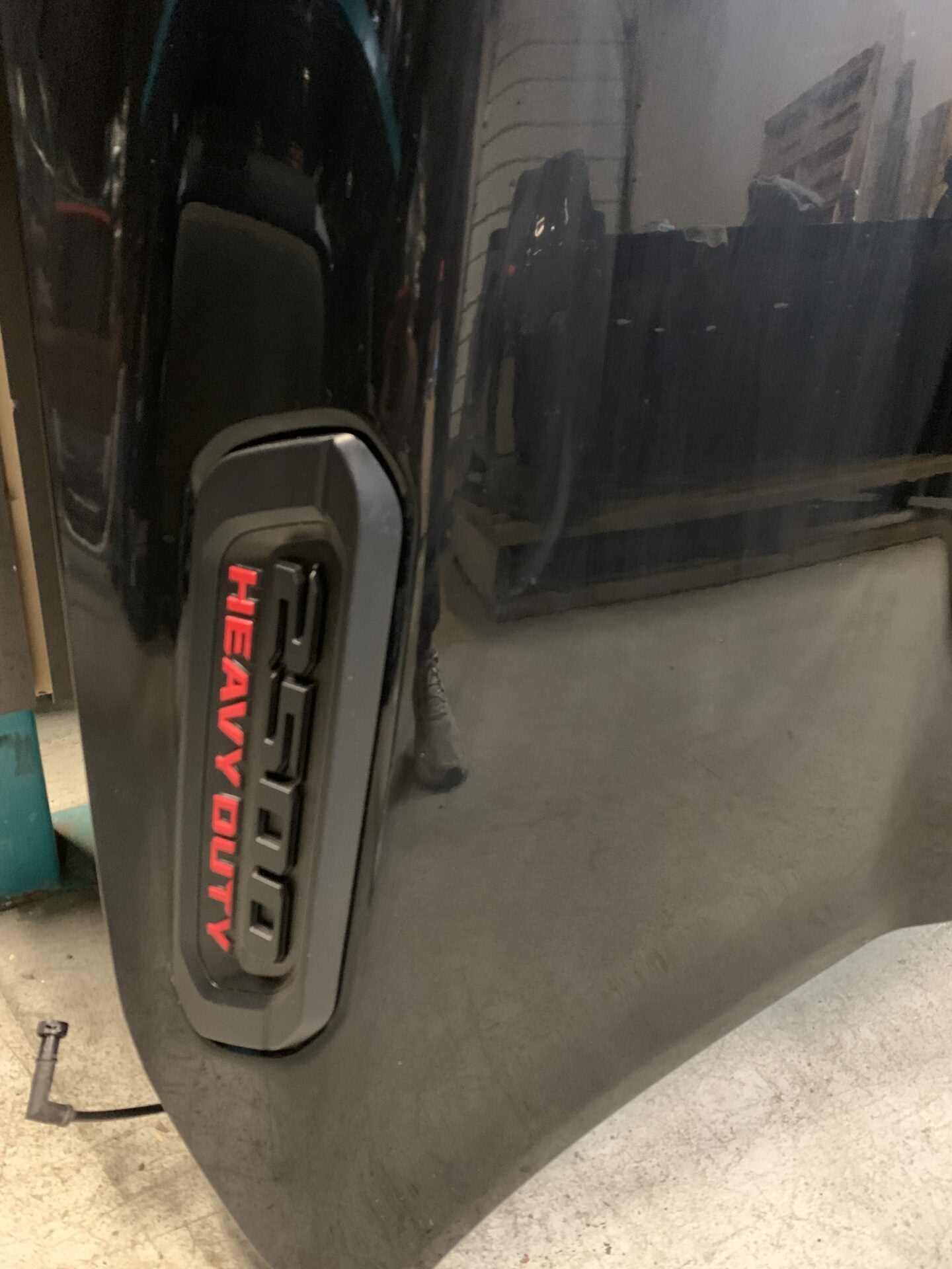2019 - 2024 RAM 2500 BLACK HOOD OEM