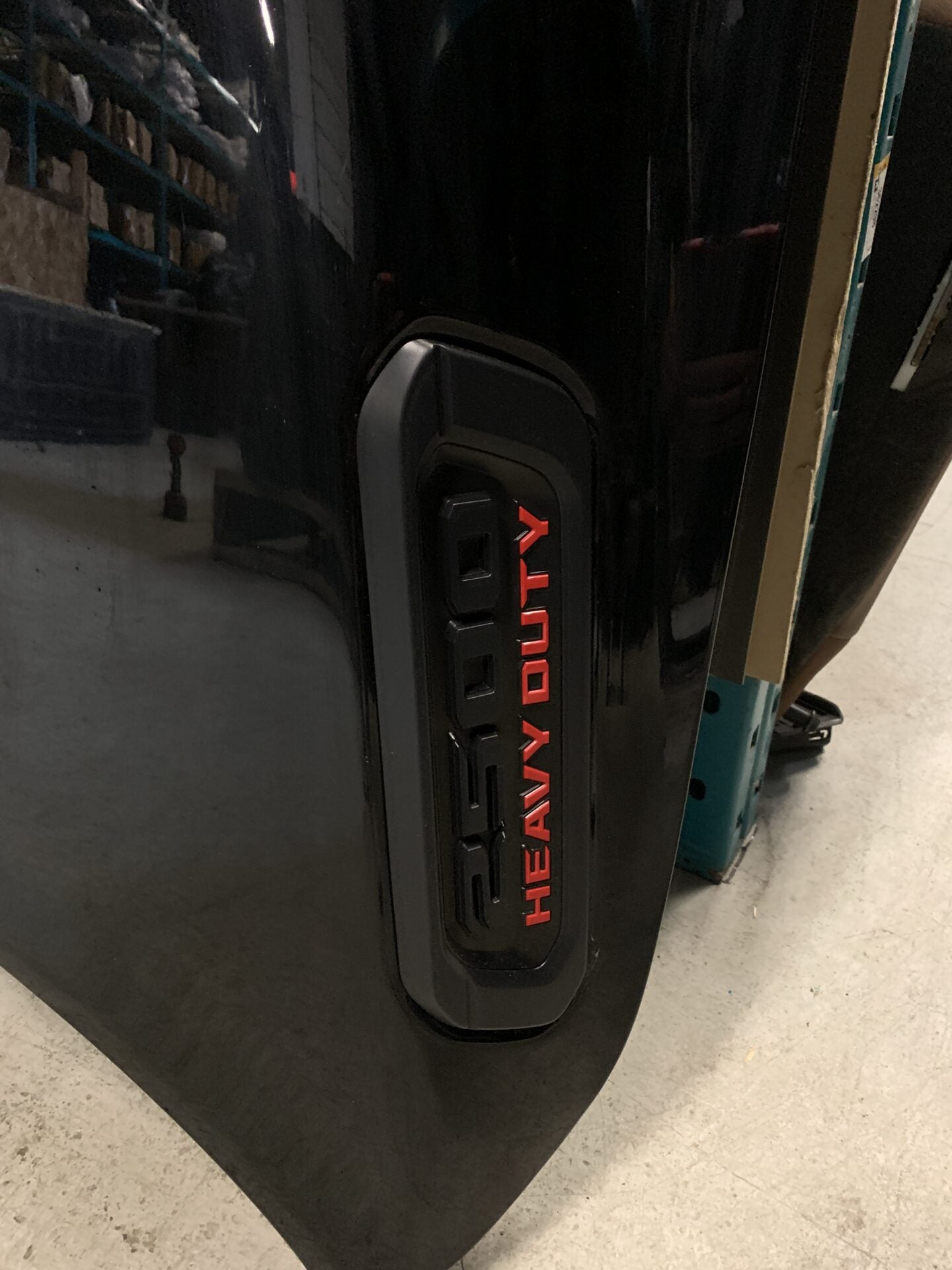 2019 - 2024 RAM 2500 BLACK HOOD OEM