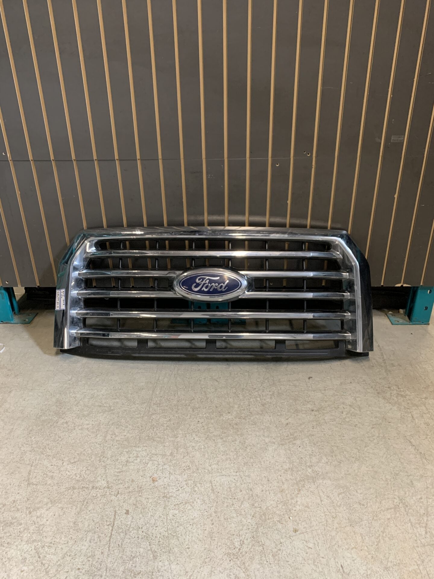 2015 - 2017 FORD F150 FRONT CHROME GRILLE ASSEMBLY FL34-8200-EBSMAS