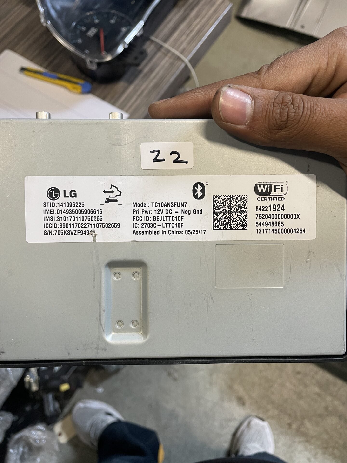 2015 - 2019 GMC YUKON / CHEVY TAHOE TELIMATICS COMMUNICATION CONTROL MODULE 84221924