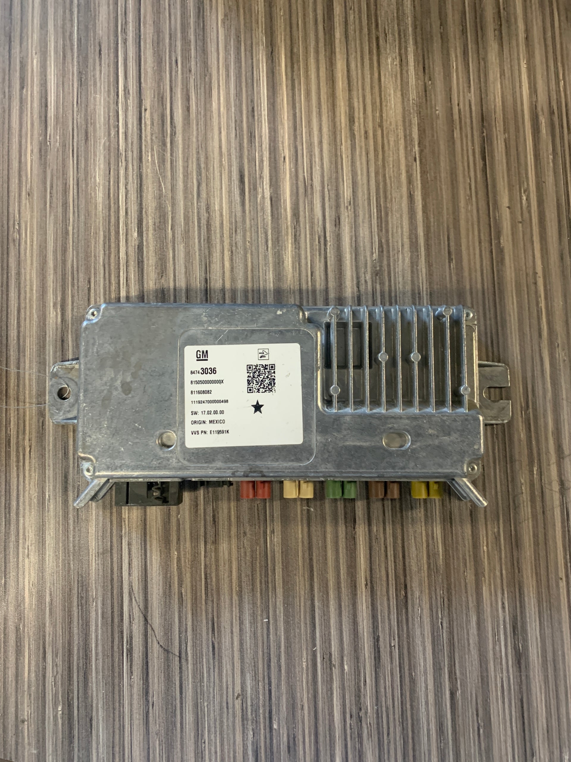 2019 - 2022 GMC SIERRA / CHEVY SILVERADO 1500 / 2500 / 3500 SURROUND VIEW 360 CAMERA VIDEO MODULE 84743036
