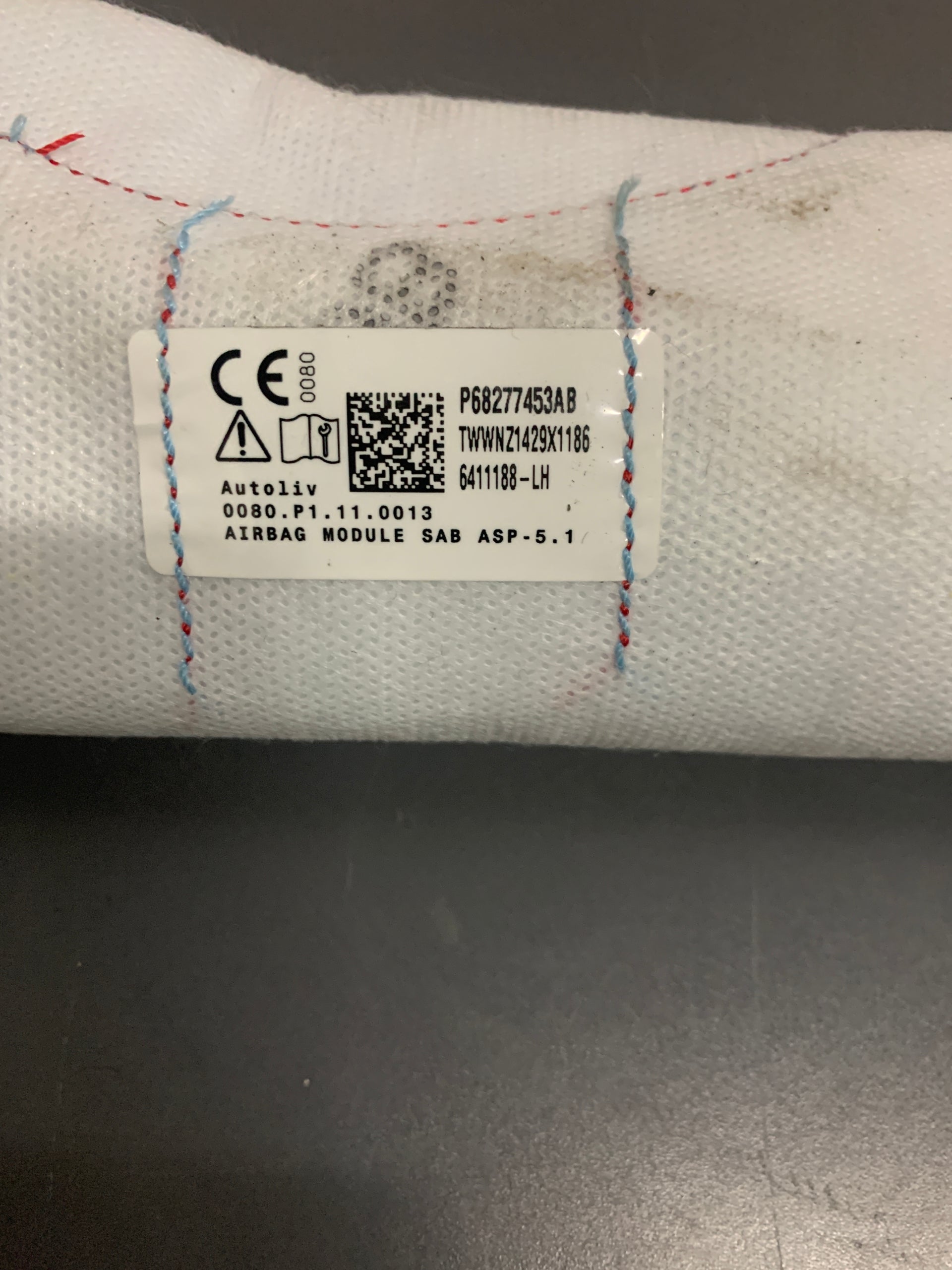 2019 - 2026  RAM 1500 DRIVER SIDE FRONT SEAT AIRBAG 68277453AB 68277453AA