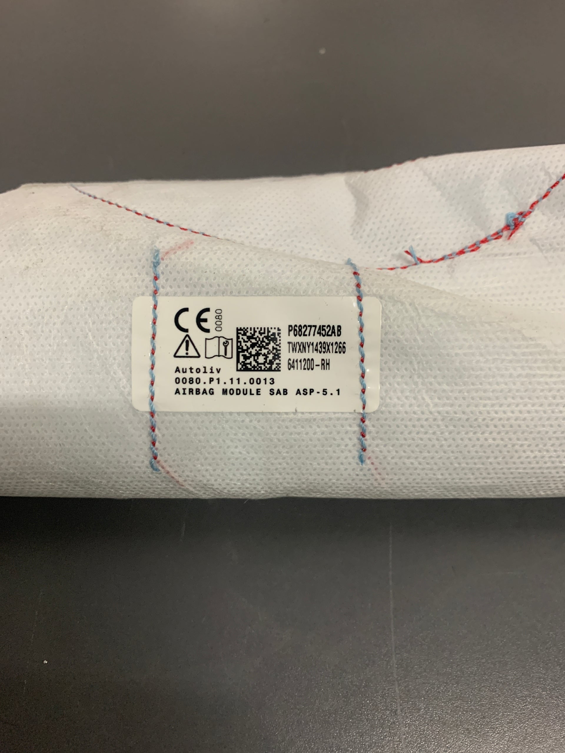 2019 - 2026 RAM 1500 AIRBAG DE SIÈGE AVANT CÔTÉ PASSAGER 68277452AB 68277452AA