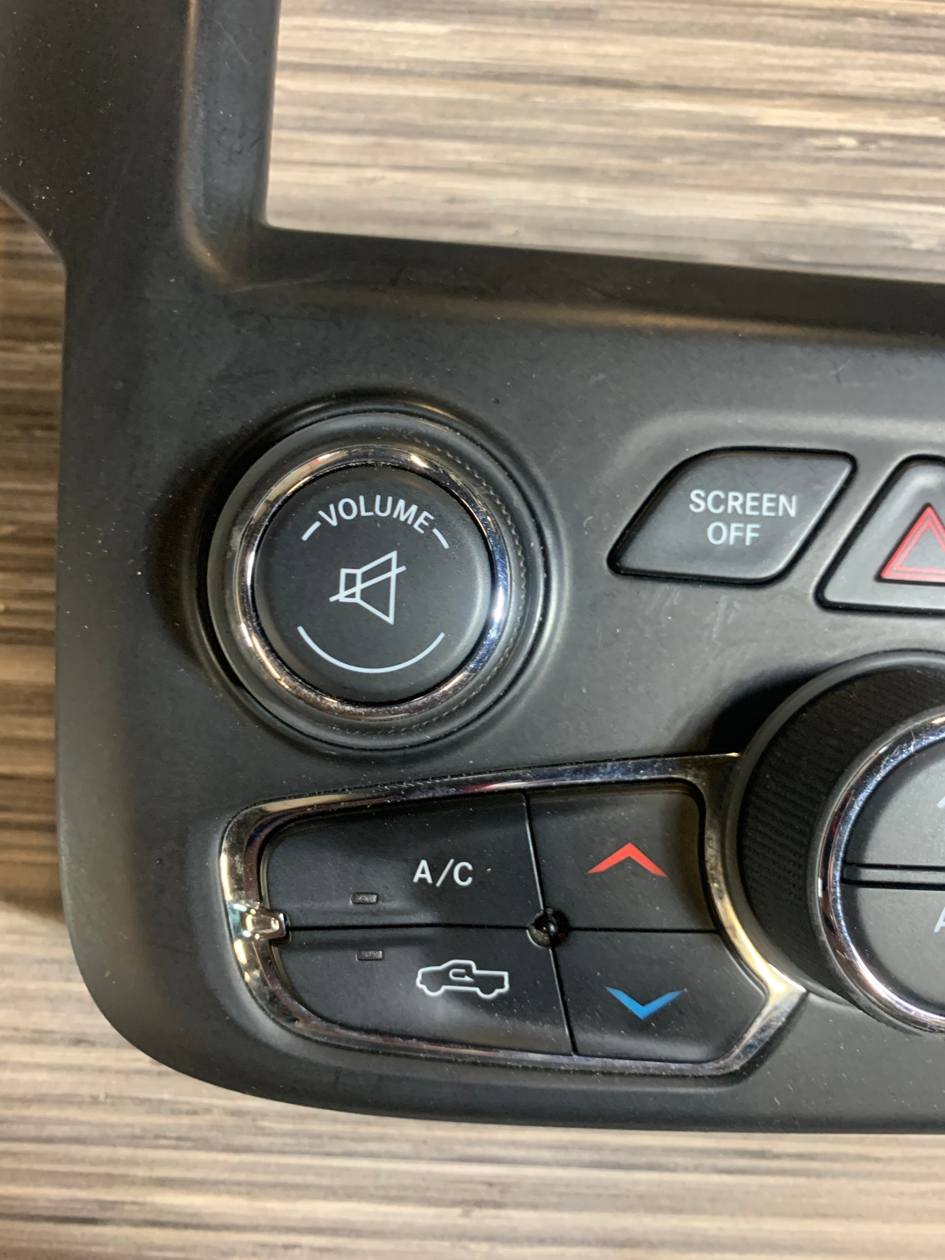 2013 - 2023 RAM 1500 2500 3500 AC HEATER TEMPERATURE CLIMATE CONTROL 1UJ97DX9AE