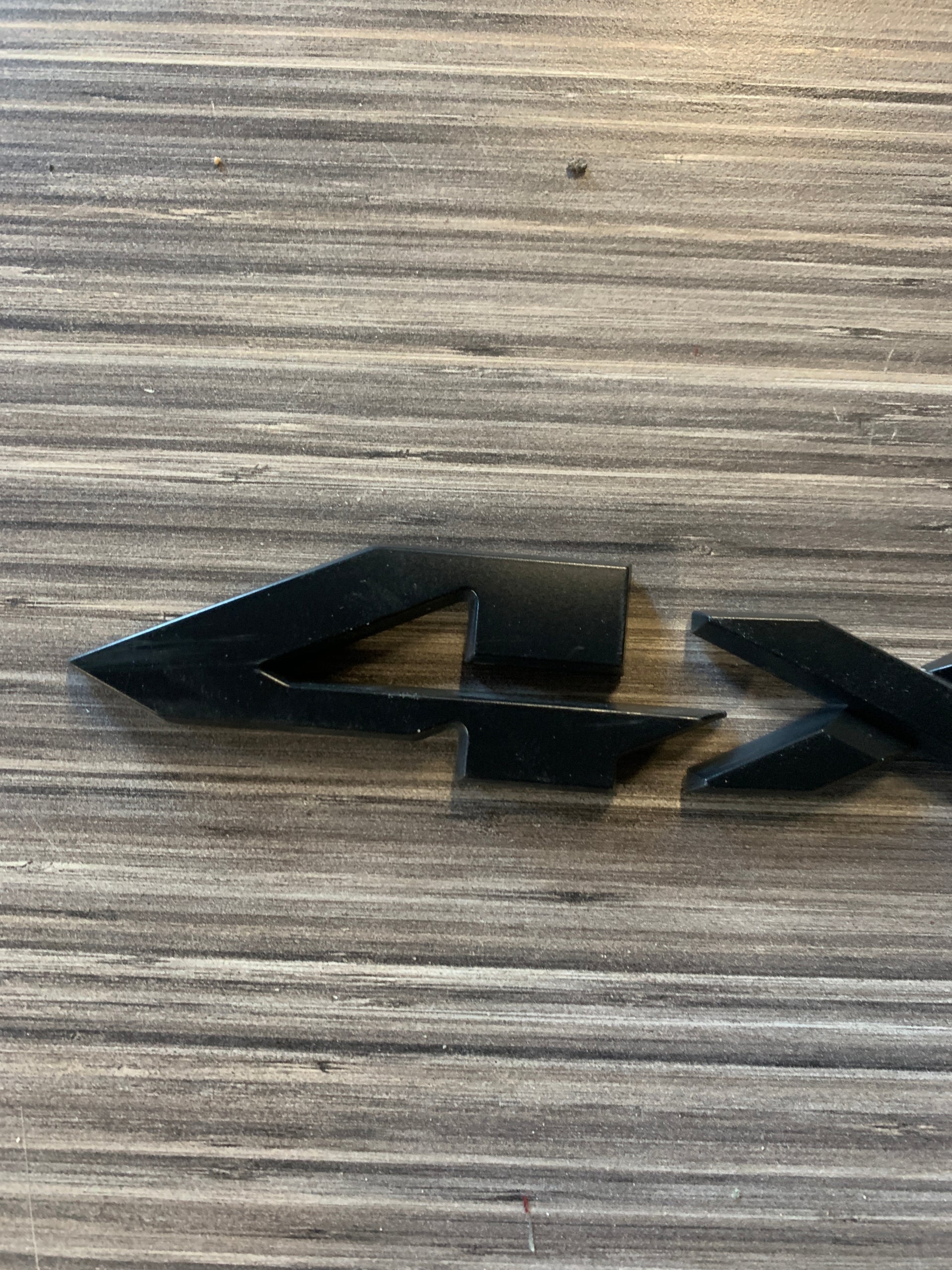 2019 - 2024 5TH GENERATION RAM 1500 REBEL TAILGATE 4X4 AND REBEL LETTER LOGO OEM
