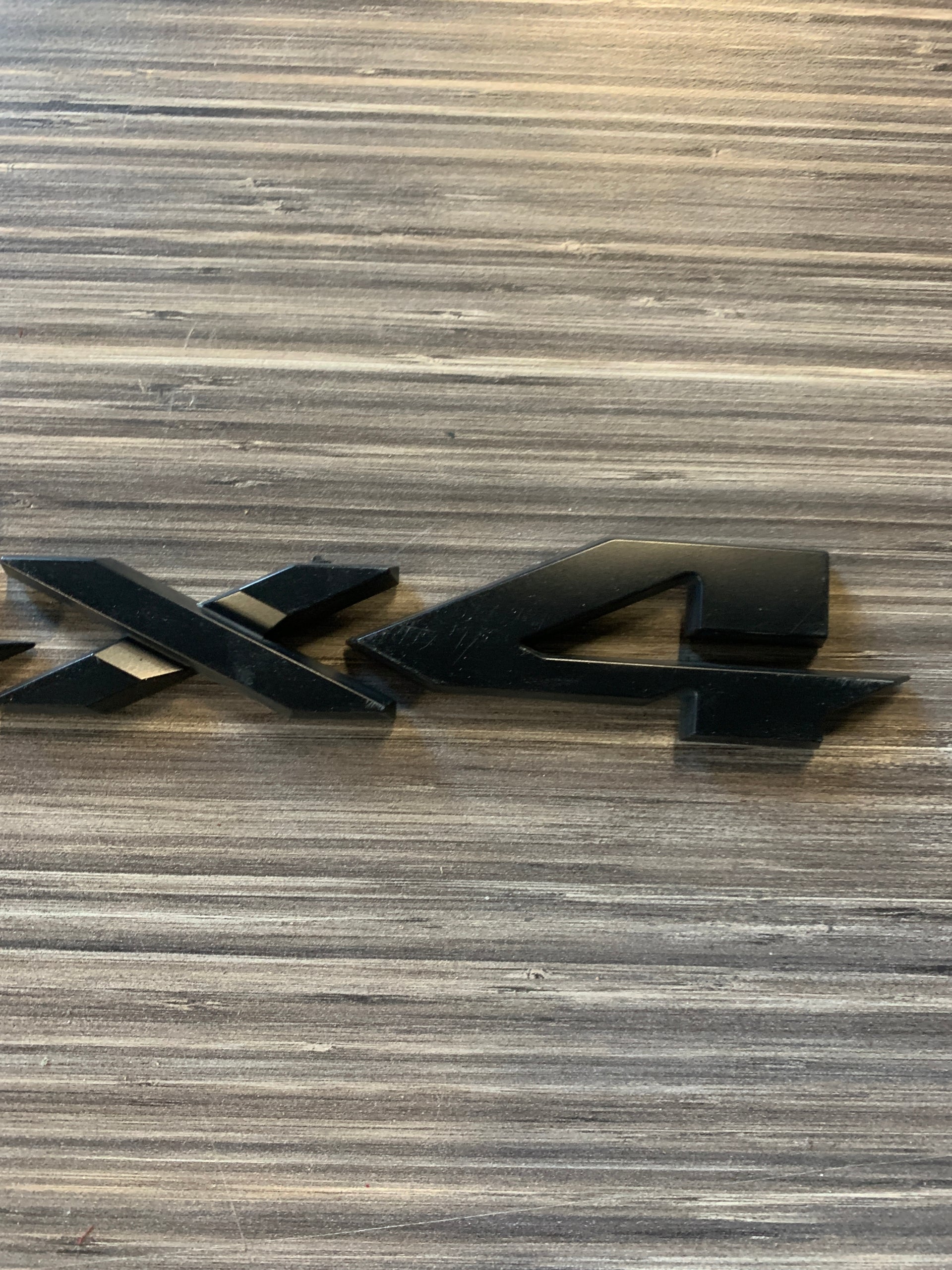 2019 - 2024 5TH GENERATION RAM 1500 REBEL TAILGATE 4X4 AND REBEL LETTER LOGO OEM