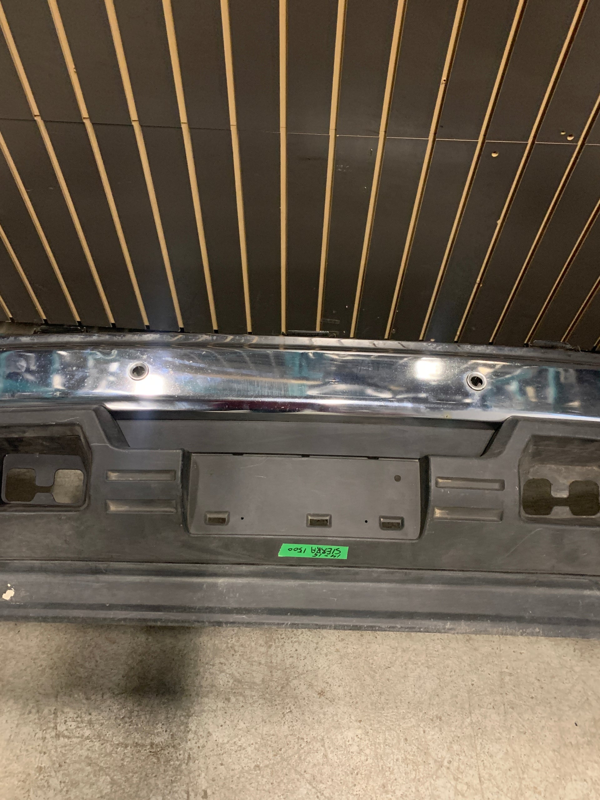 2014 - 2015 GMC SIERRA 1500 PARE-CHOCS AVANT CHROMÉ ASSEMBLÉ FEO OCCASION