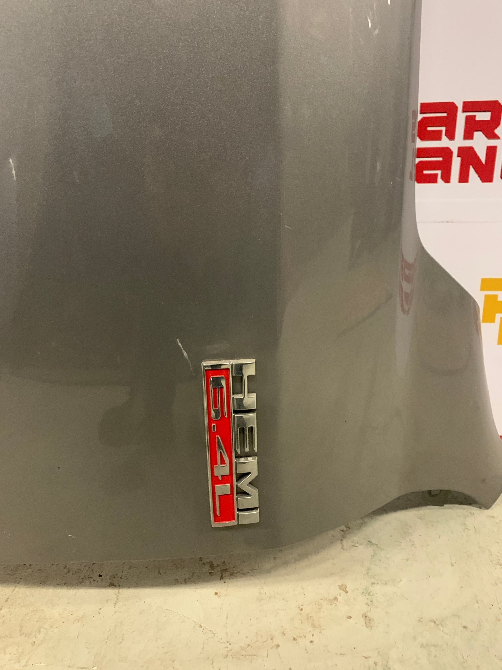 2019 - 2025 RAM 2500 / 3500 DRIVER LH SIDE FENDER PANEL COVER SILVER OEM USED