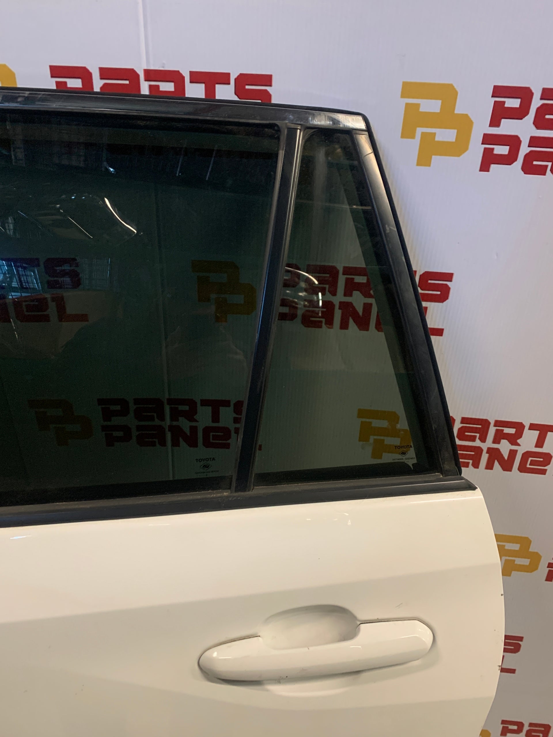 2019 - 2025 TOYOTA RAV4 DRIVER LH REAR DOOR WHITE OEM USED