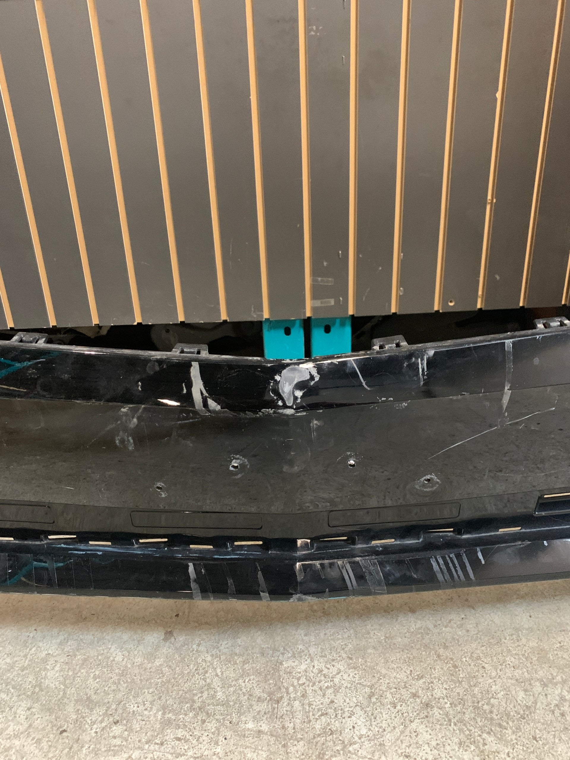 2021 - 2024 CADILLAC ESCALADE FRONT BUMPER COVER OEM USED BLACK 84393328