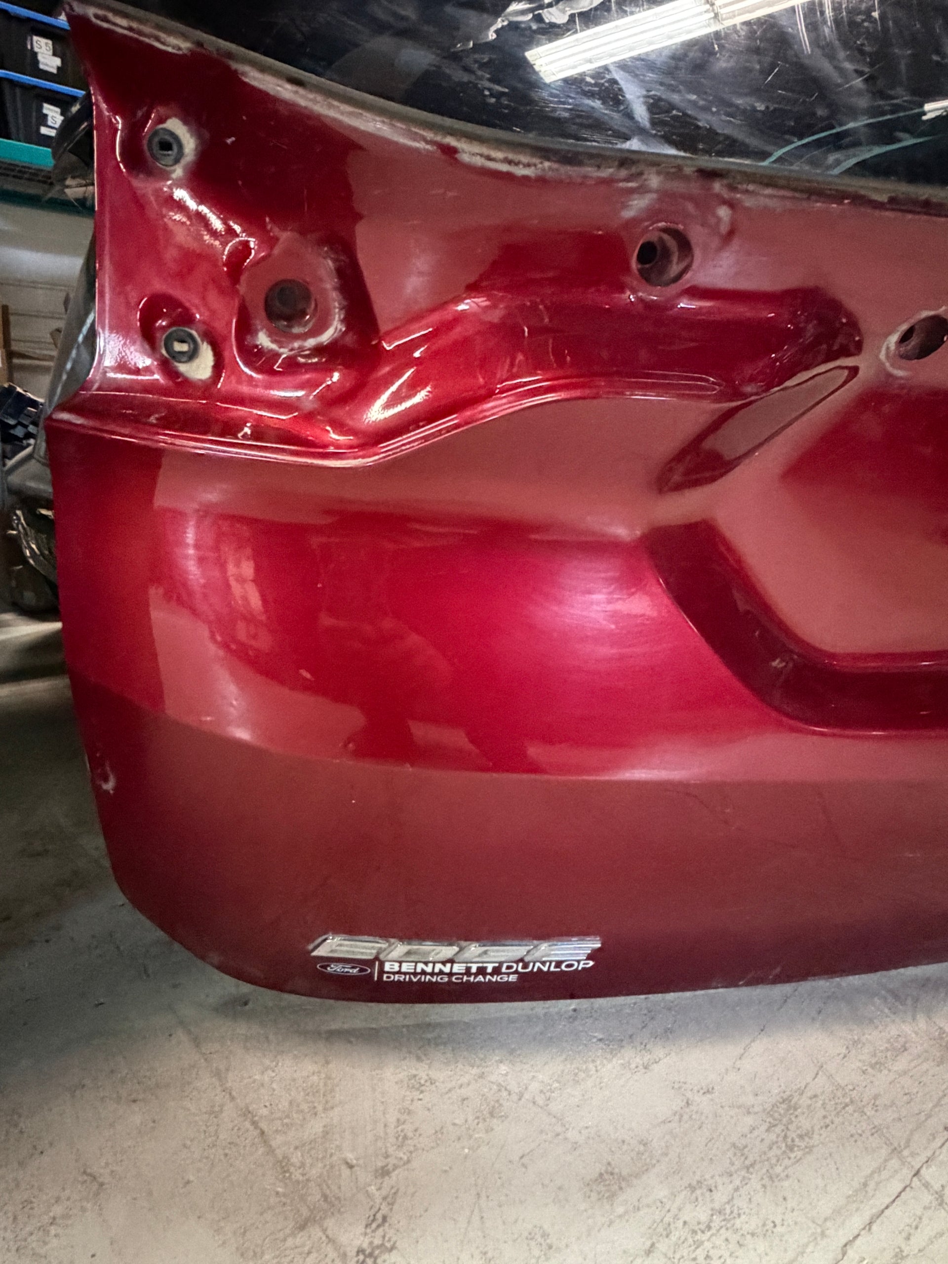 2015 - 2018 FORD EDGE TAILGATE / LIFTGATE RED OEM USED
