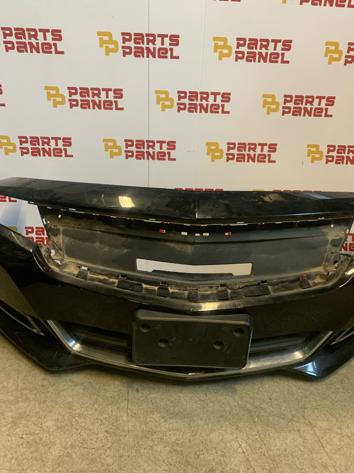 2014 - 2020 CHEVY IMPALA BLACK FRONT BUMPER ASSEMBLY OEM USED 