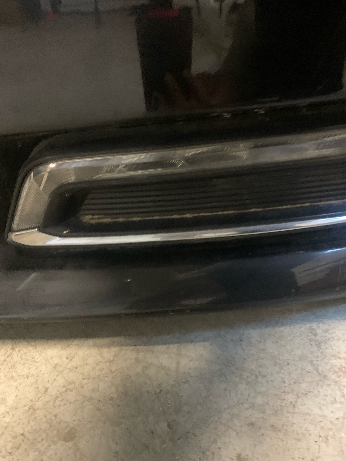 2014 - 2020 CHEVY IMPALA BLACK FRONT BUMPER ASSEMBLY OEM USED 
