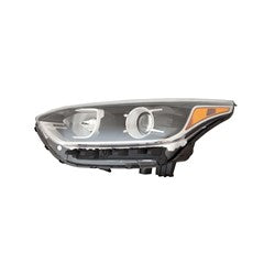 2019 - 2021 KIA FORTE DRIVER SIDE HALOGEN HEADLIGHT ASSEMBLY KI2502230U 92101M7000